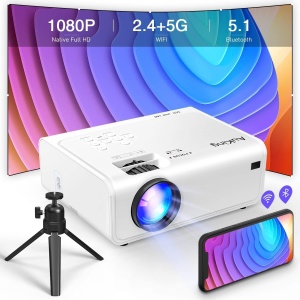 AuKing Projector with HDMI/USB/VGA/AV/TV Box M03H